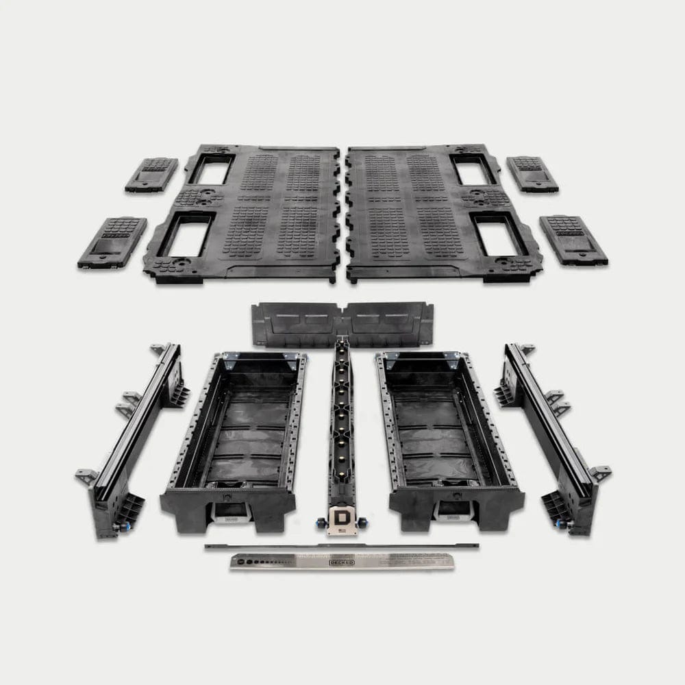 Decked GMC Sierra or Silverado (2007*-2018) Drawer System Armadillo Safe and Vault