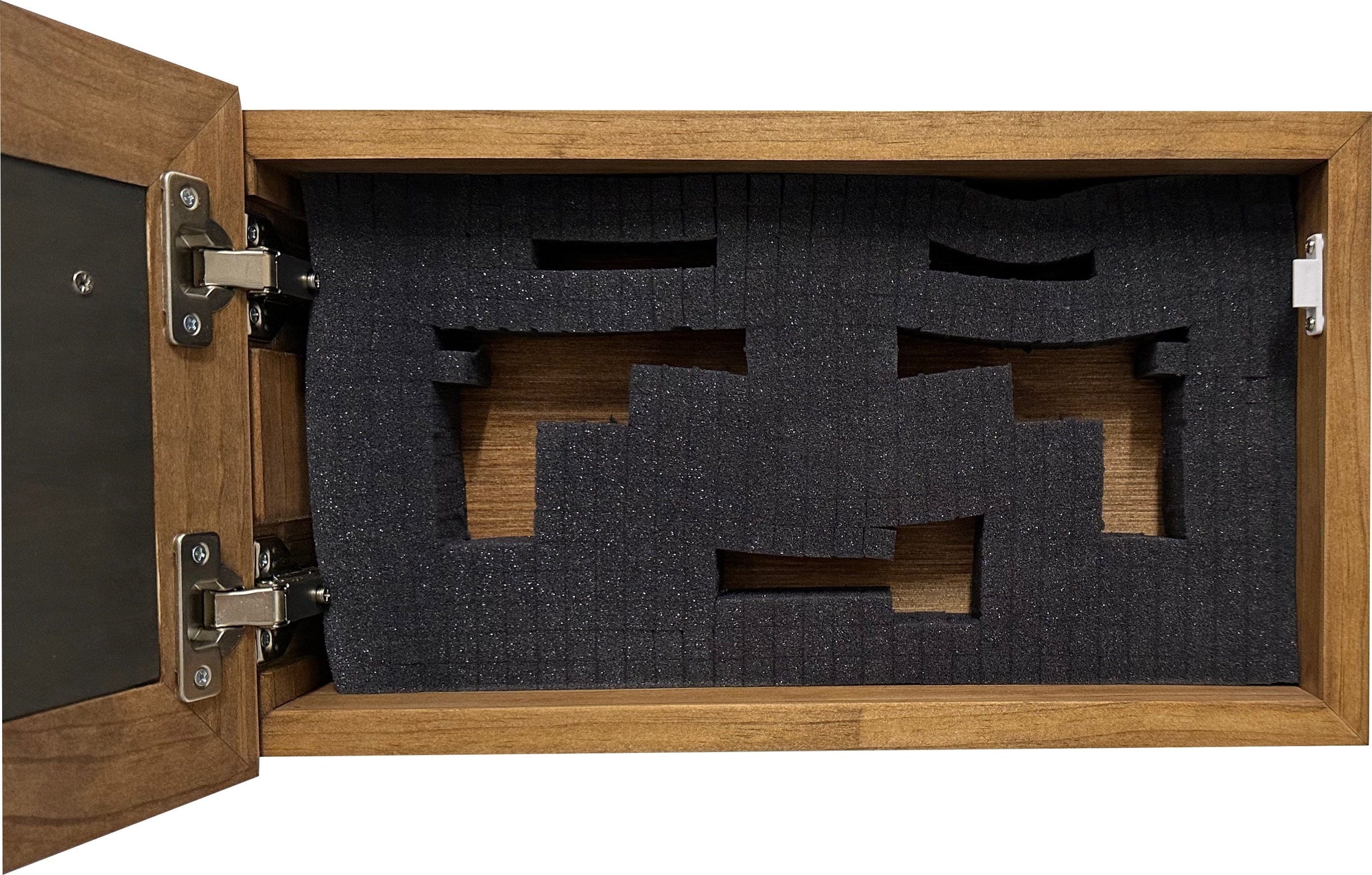 Decorative Gun Safe Heron in Cattails Wall-Mounted Gun Cabinet To Securely Store Your Gun In Plain Sight Armadillo Safe and Vault