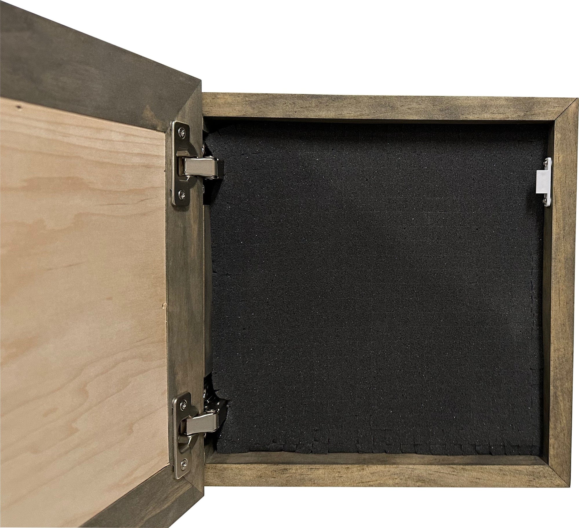 Decorative Wooden Gun Safe with Hummingbird and Hibiscus Armadillo Safe and Vault