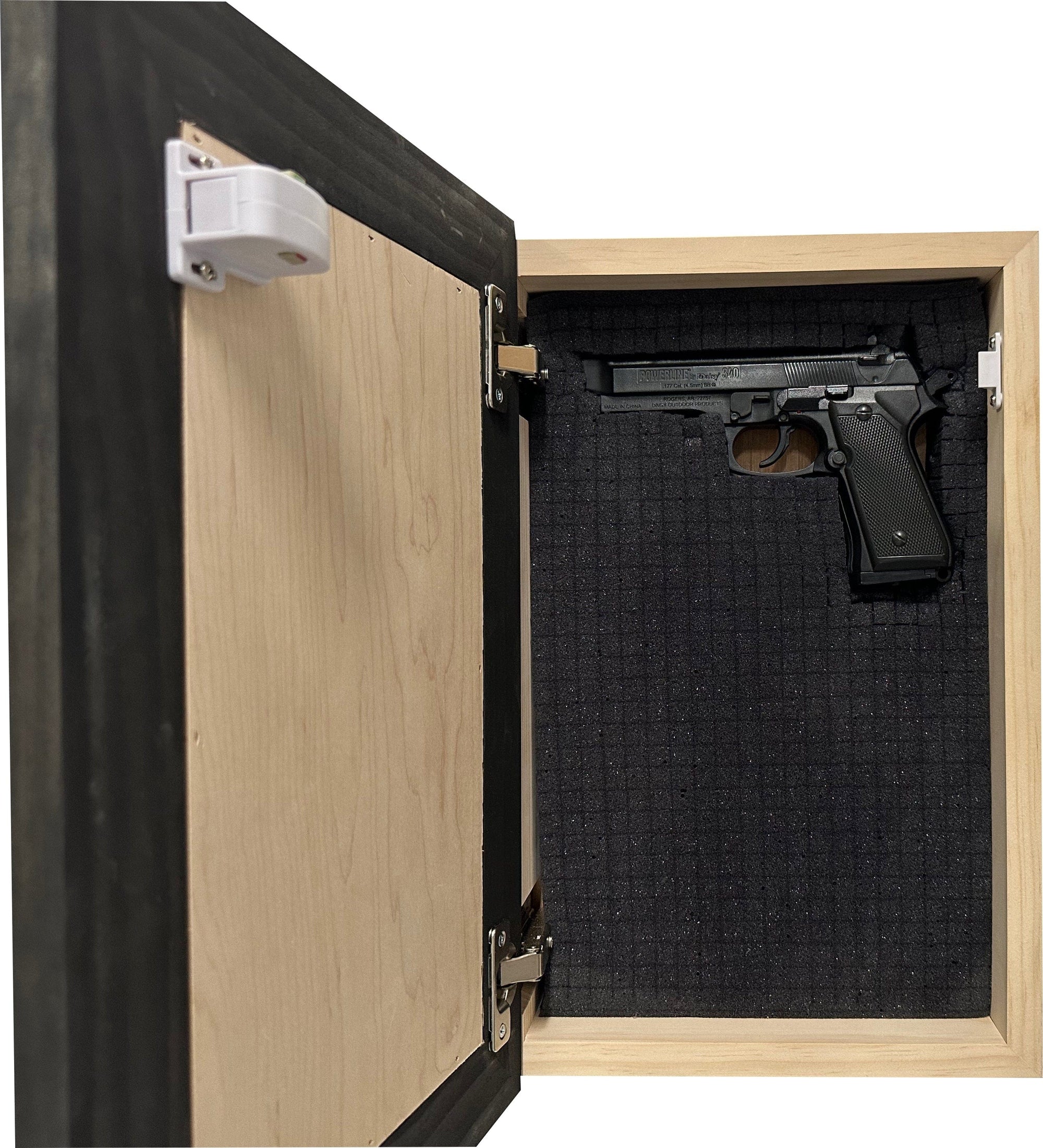 Hidden Gun Storage Tree Roots Silhouette Concealment Shelf Armadillo Safe and Vault
