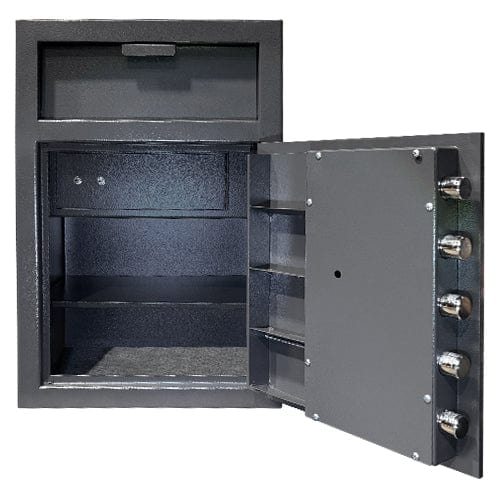 Hollon FD-3020EILK Depository Safe with Inner Locking Department Armadillo Safe and Vault