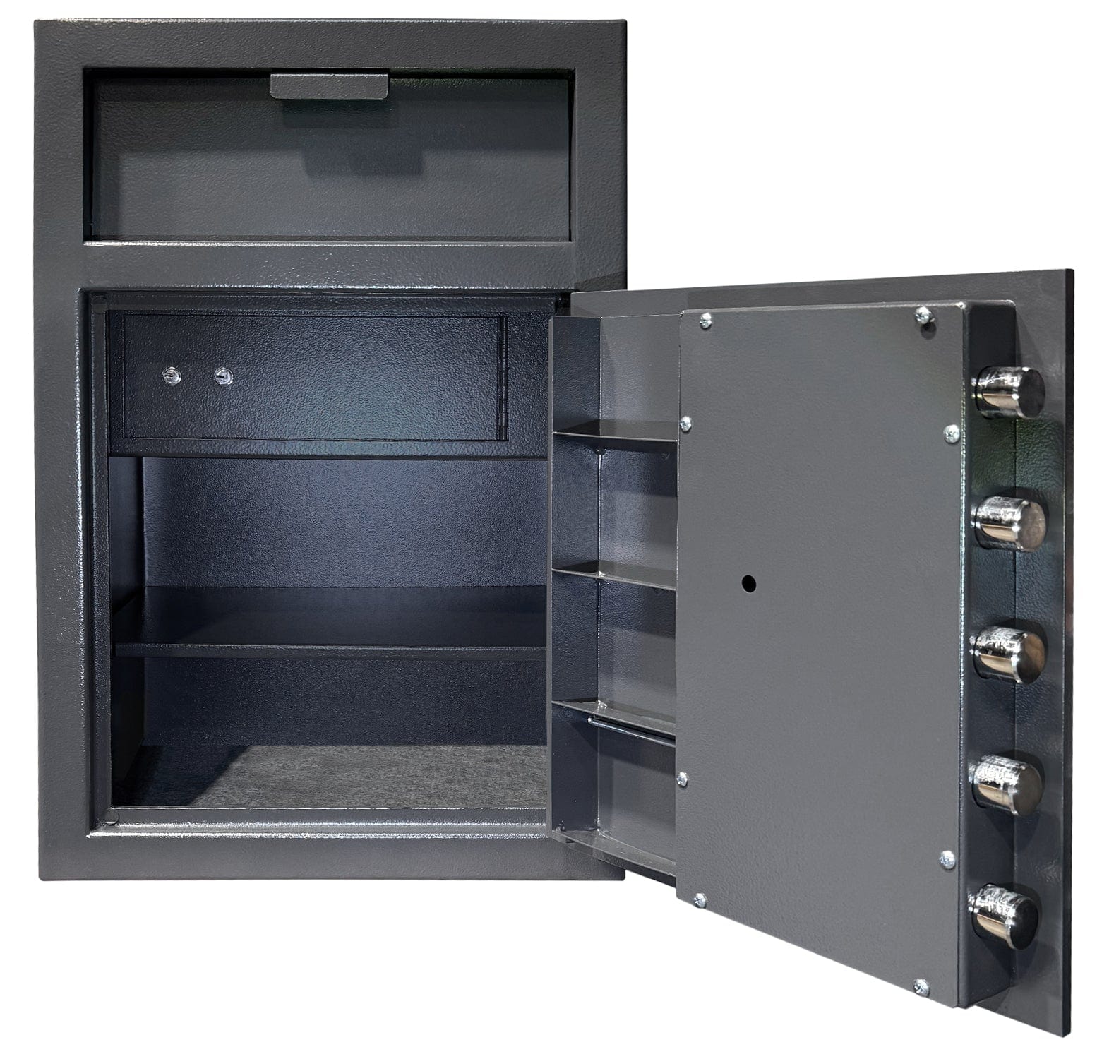 Hollon FD-3020EILK Depository Safe with Inner Locking Department Armadillo Safe and Vault