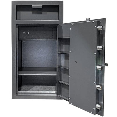 Hollon FD-4020CILK Depository Safe with Inner Locking Department Armadillo Safe and Vault