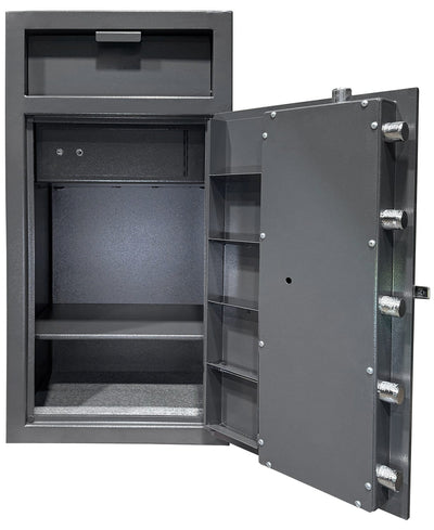 Hollon FD-4020CILK Depository Safe with Inner Locking Department Armadillo Safe and Vault
