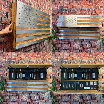 Metal Art of Wisconsin 41" Biometric Speakeasy Vault Armadillo Safe and Vault