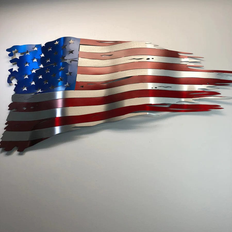 Metal Art of Wisconsin Outdoor Aluminum Old Glory Armadillo Safe and Vault