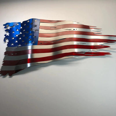 Metal Art of Wisconsin Outdoor Aluminum Old Glory Armadillo Safe and Vault