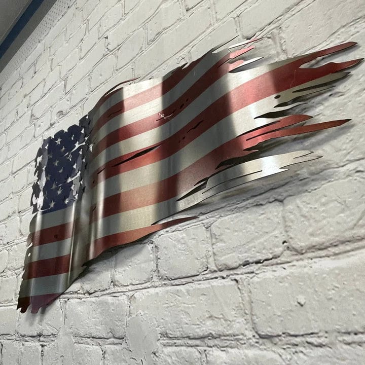 Metal Art of Wisconsin Outdoor Aluminum Old Glory Armadillo Safe and Vault