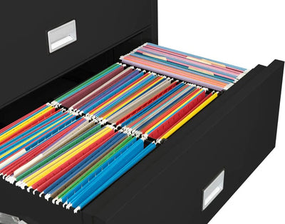 Phoenix LAT4W38 Lateral 38 inch 4-Drawer Fireproof File Cabinet with Water Seal Armadillo Safe and Vault