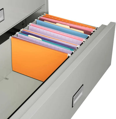 Phoenix LAT4W44 Lateral 44 inch 4-Drawer Fireproof File Cabinet with Water Seal Armadillo Safe and Vault