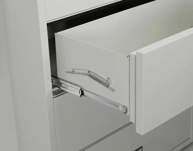 Phoenix LAT4W44 Lateral 44 inch 4-Drawer Fireproof File Cabinet with Water Seal Armadillo Safe and Vault