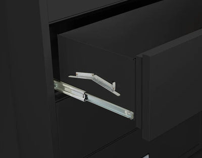 Phoenix LAT4W44 Lateral 44 inch 4-Drawer Fireproof File Cabinet with Water Seal Armadillo Safe and Vault