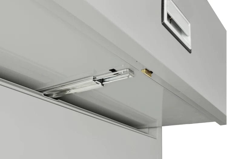 Phoenix LAT4W44 Lateral 44 inch 4-Drawer Fireproof File Cabinet with Water Seal Armadillo Safe and Vault