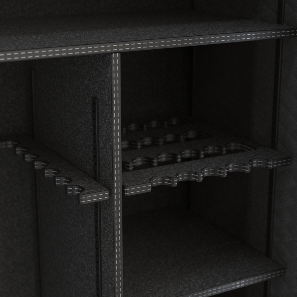 Remington SAR6556N Nitro Series 56+8 Gun Safe Armadillo Safe and Vault