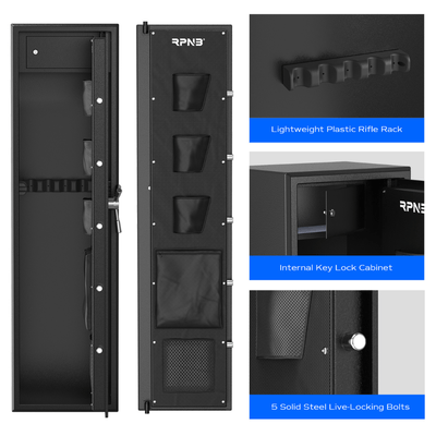 RPNB Biometric RP10FR Rifle Safe Armadillo Safe and Vault