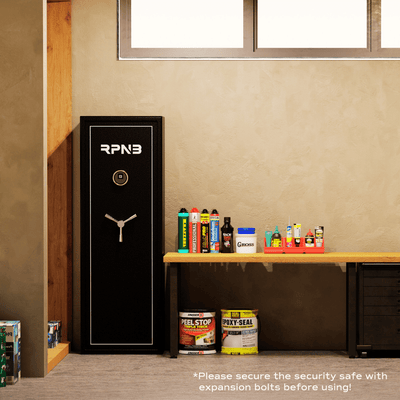 RPNB Biometric RP10FR Rifle Safe Armadillo Safe and Vault