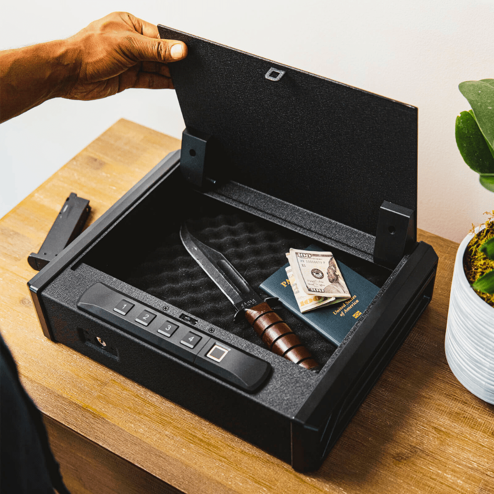 RPNB Biometric RP19001F Pistol Safe Armadillo Safe and Vault