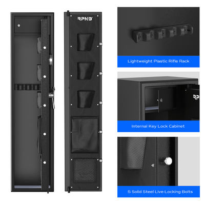 RPNB Biometric RP5FR Rifle Safe Armadillo Safe and Vault