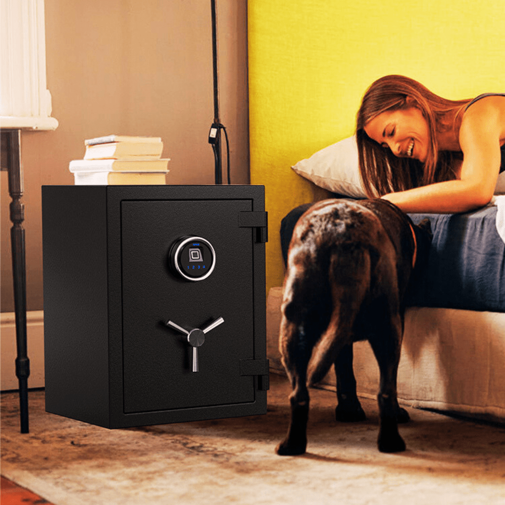 RPNB Biometric RPFS50 Fireproof Safe Armadillo Safe and Vault