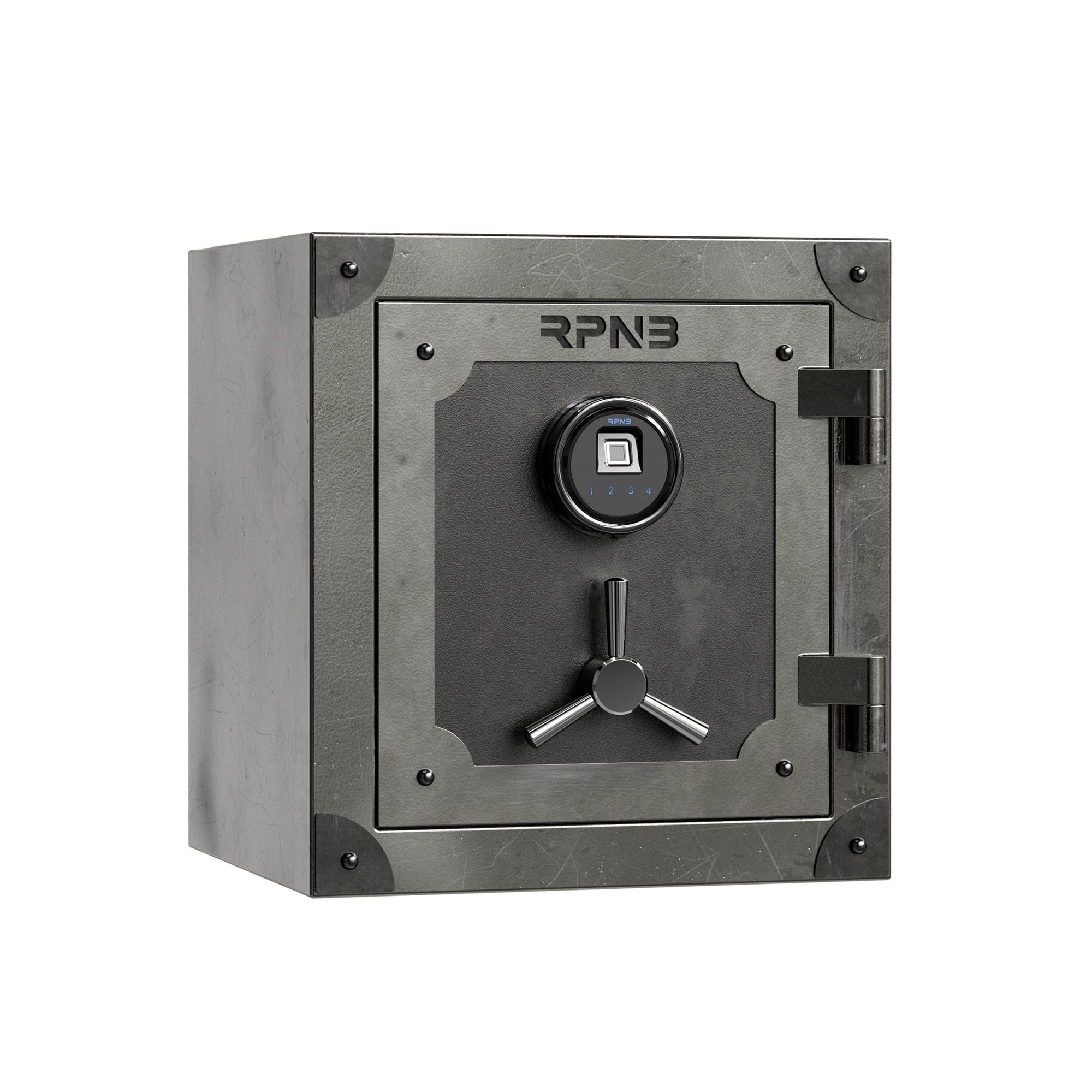 RPNB Large Home RPFV45 Retro Style Biometric Safe Box with Jewelry Drawer Armadillo Safe and Vault