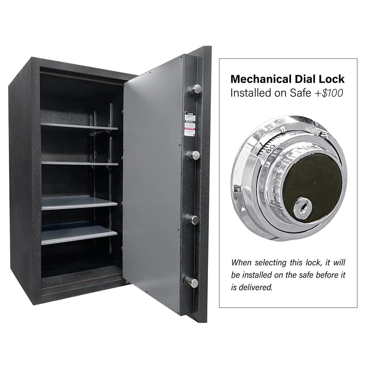 Stealth CS45 Concrete Composite Burglary and Fire Safe Armadillo Safe and Vault