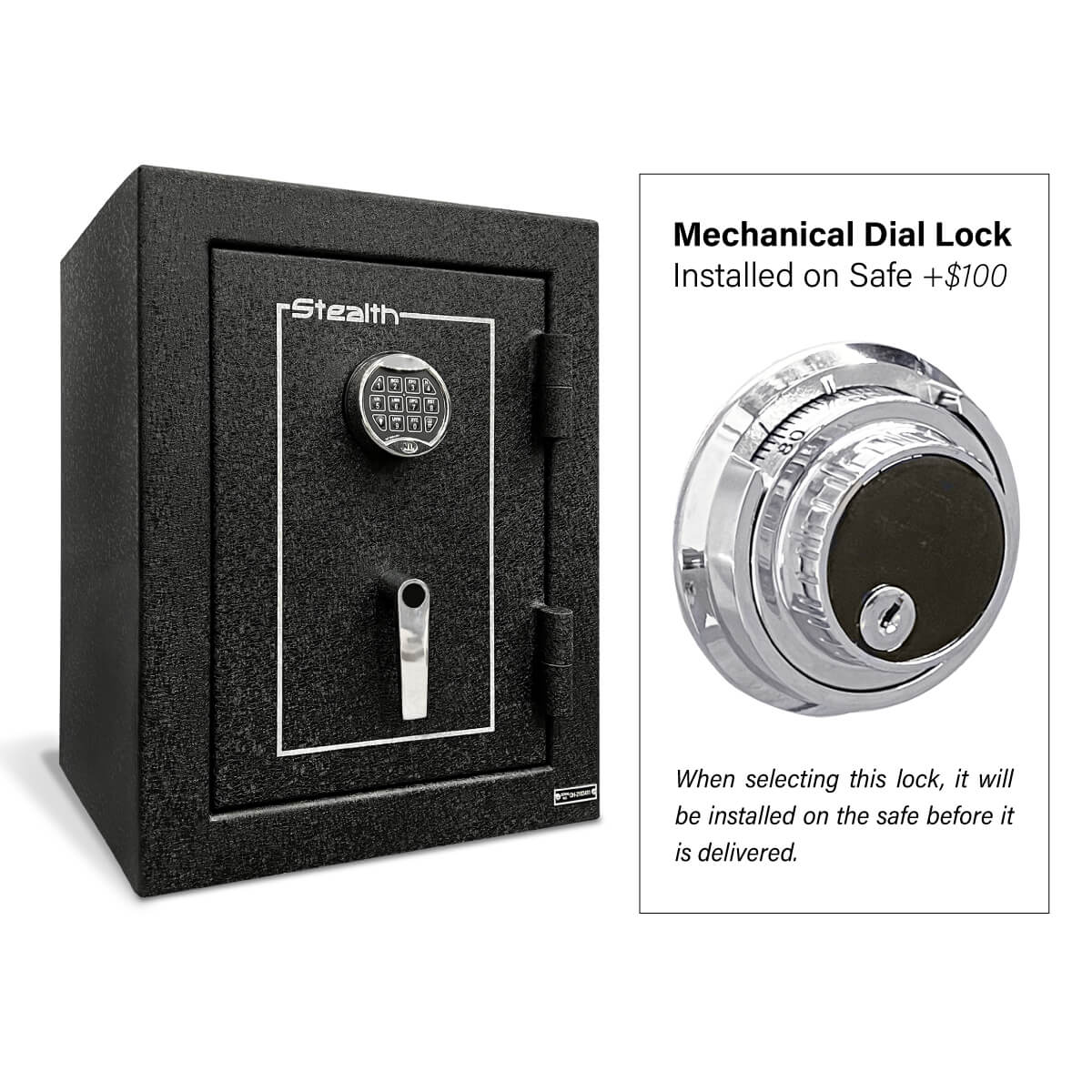 Stealth HS4 UL Home and Office Safe Armadillo Safe and Vault