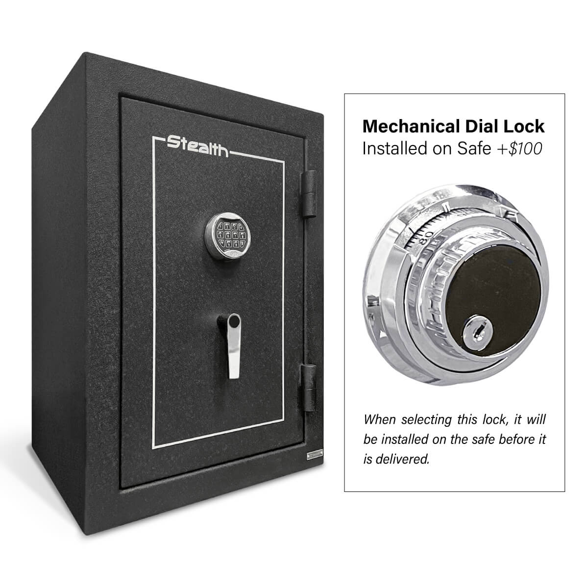 Stealth HS8 UL Home and Office Safe Armadillo Safe and Vault