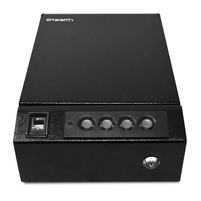 Stealth Top Vault Quick Access Biometric Pistol Safe Armadillo Safe and Vault