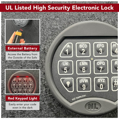 Stealth UL36 Gun Safe Armadillo Safe and Vault