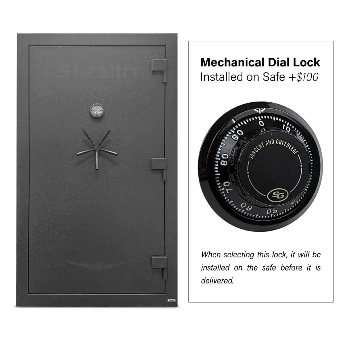 Stealth UL50 Gun Safe Armadillo Safe and Vault