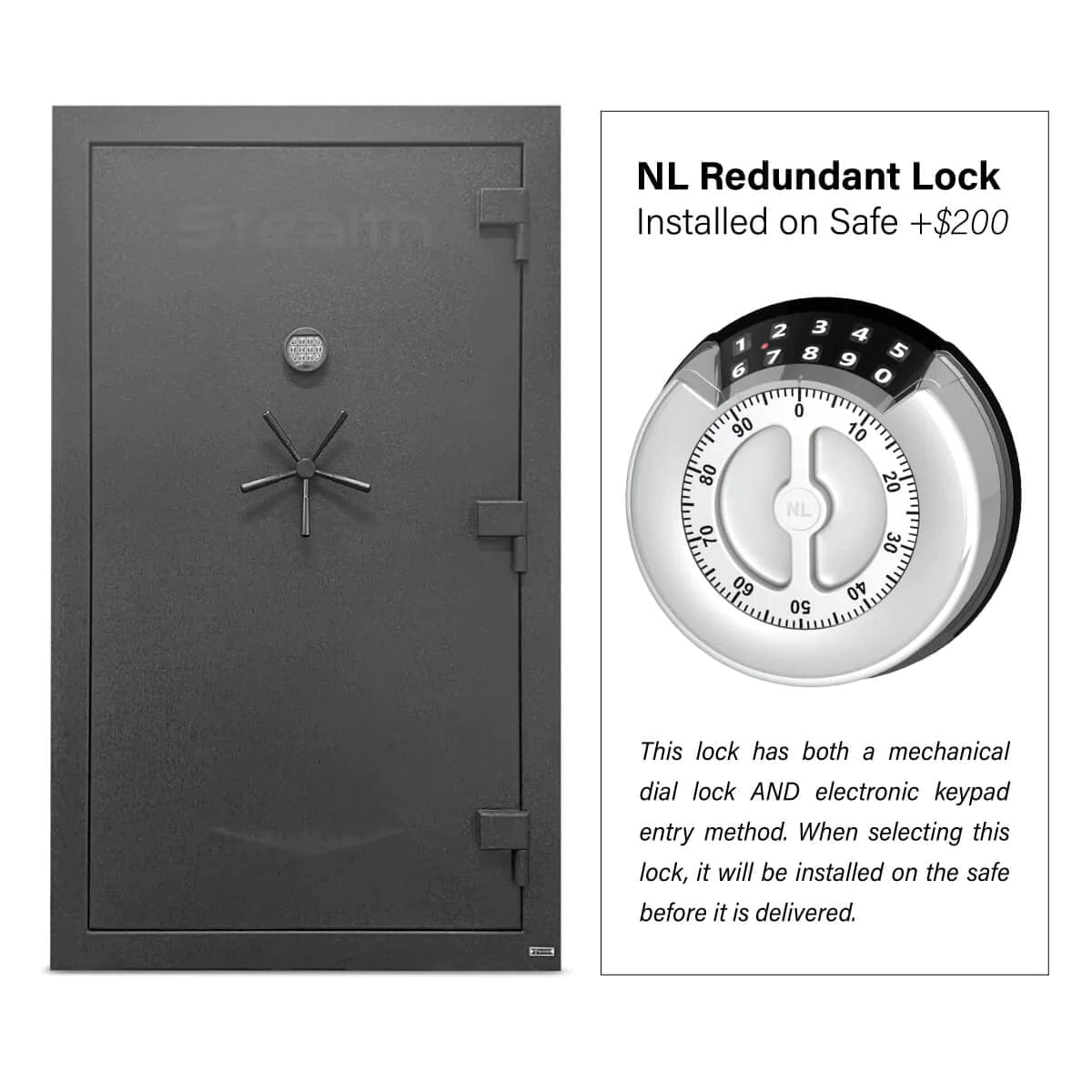 Stealth UL50 Gun Safe Armadillo Safe and Vault