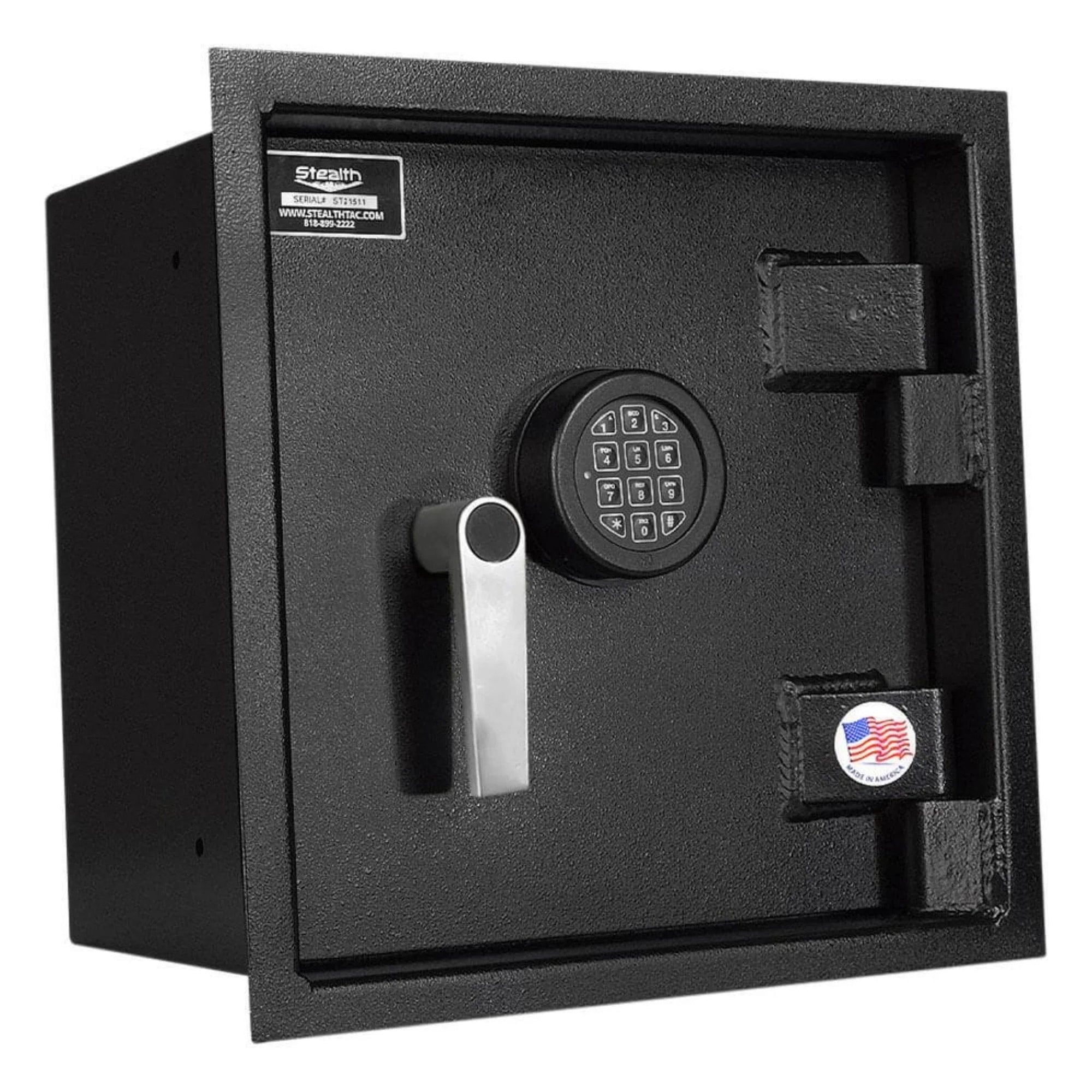 Stealth WSHD1414 Heavy Duty Extra Deep Wall Safe Armadillo Safe and Vault