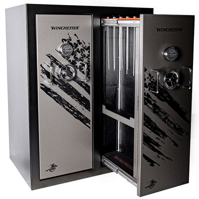 Winchester Defender Double Door 2-Hour 40 Gun Fire Safe Armadillo Safe and Vault