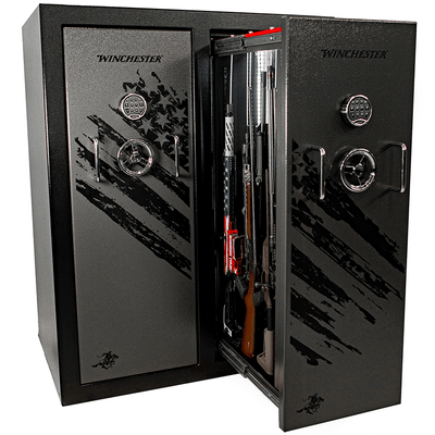 Winchester Defender Double Door 2-Hour 40 Gun Fire Safe Armadillo Safe and Vault
