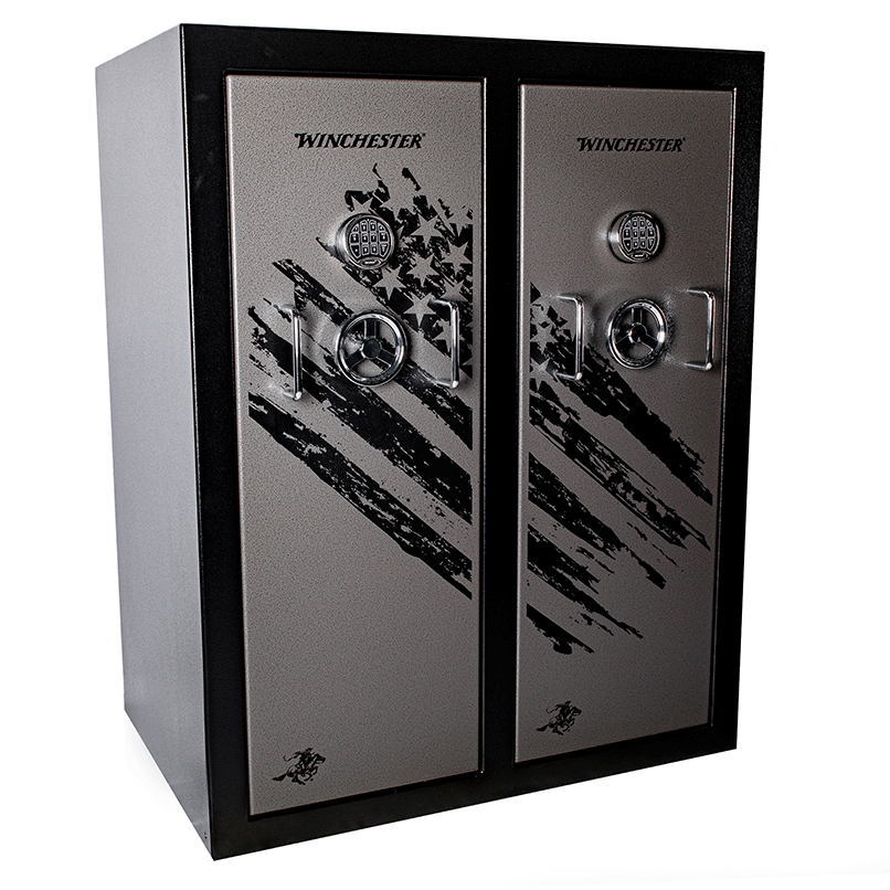 Winchester Defender Double Door 2-Hour 40 Gun Fire Safe Armadillo Safe and Vault