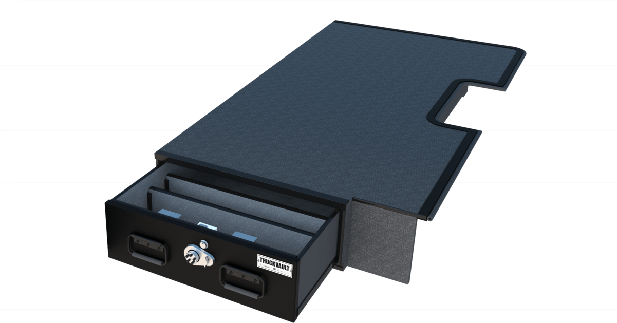 Half-Width TruckVault Toyota Tundra (2007-2020) Armadillo Safe and Vault