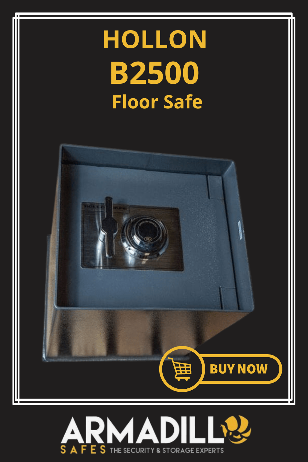 Hollon B2500 Floor Safe Armadillo Safe and Vault