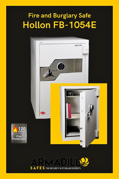 Hollon FB-1054E Fire and Burglary Safe Armadillo Safe and Vault