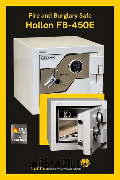 Hollon FB-450E Fire and Burglary Safe Armadillo Safe and Vault