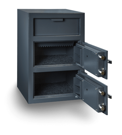 Hollon FDD-3020CC Double Door Depository Safe Armadillo Safe and Vault