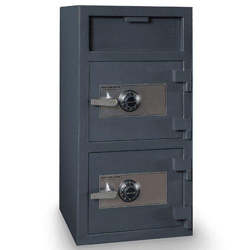 Hollon FDD-4020CC Double Door Depository Safe Armadillo Safe and Vault