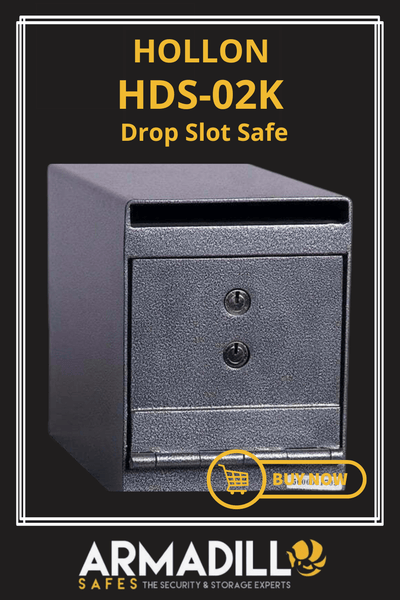 Hollon HDS-02K Drop Slot Safe Armadillo Safe and Vault