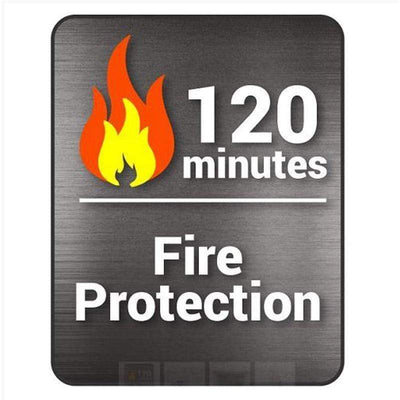 Hollon HS-360E 2 Hour Fire and Water Resistant Home Safe Armadillo Safe and Vault