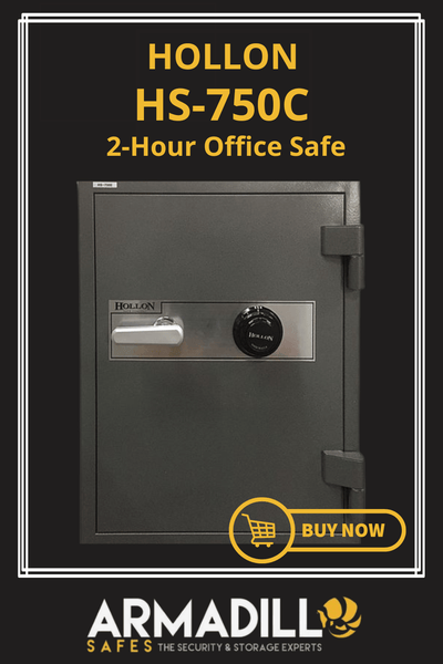 Hollon HS-750C 2-Hour Office Safe Armadillo Safe and Vault
