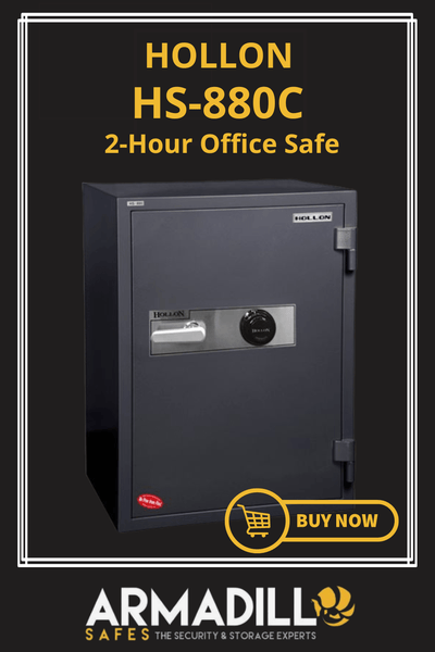 Hollon HS-880C 2-Hour Office Safe Armadillo Safe and Vault