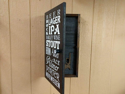 Liberty Home Beer Mini Gun Storage Sign Armadillo Safe and Vault