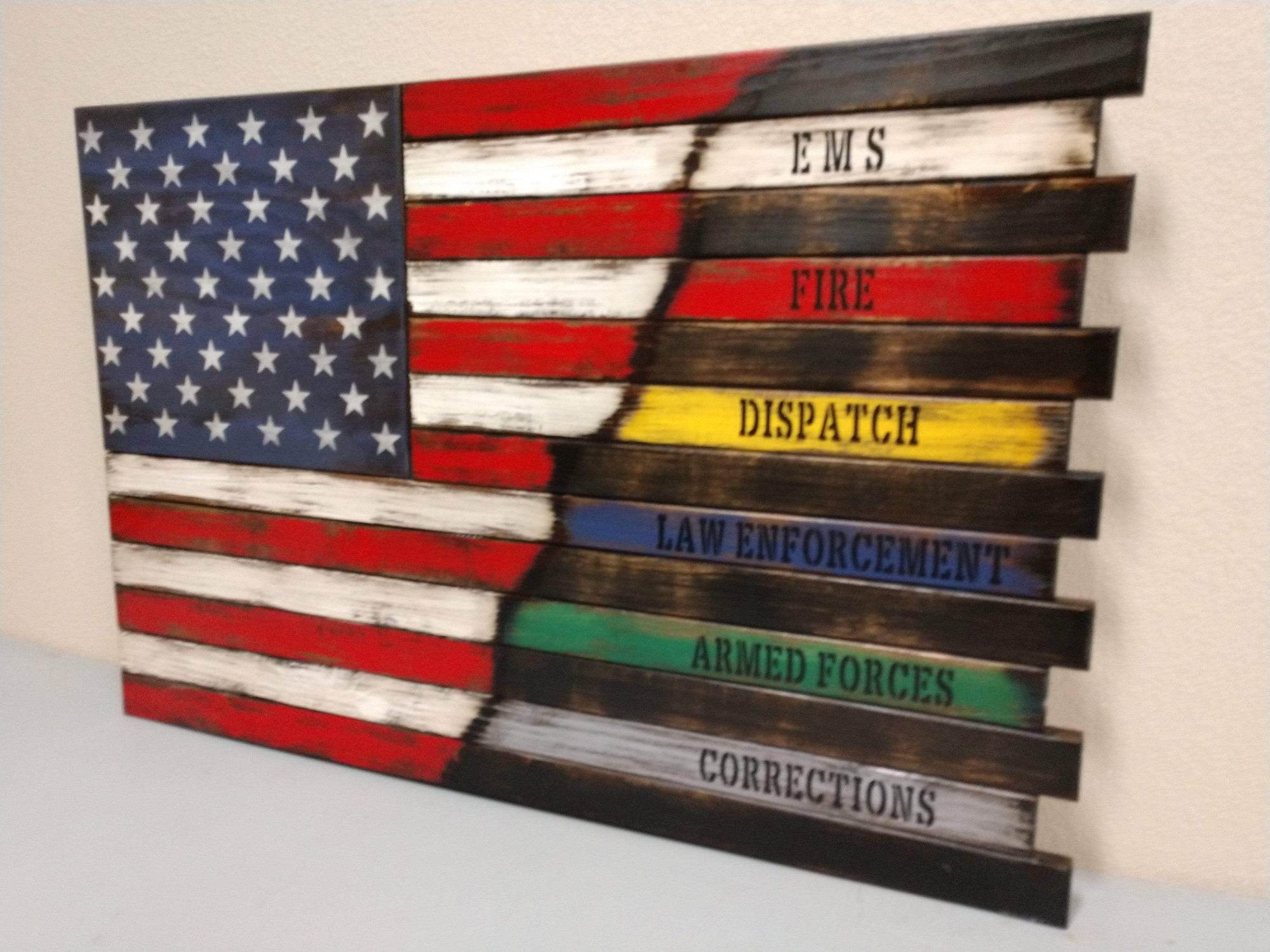 Liberty Home "Heroes" Concealment Flag Armadillo Safe and Vault