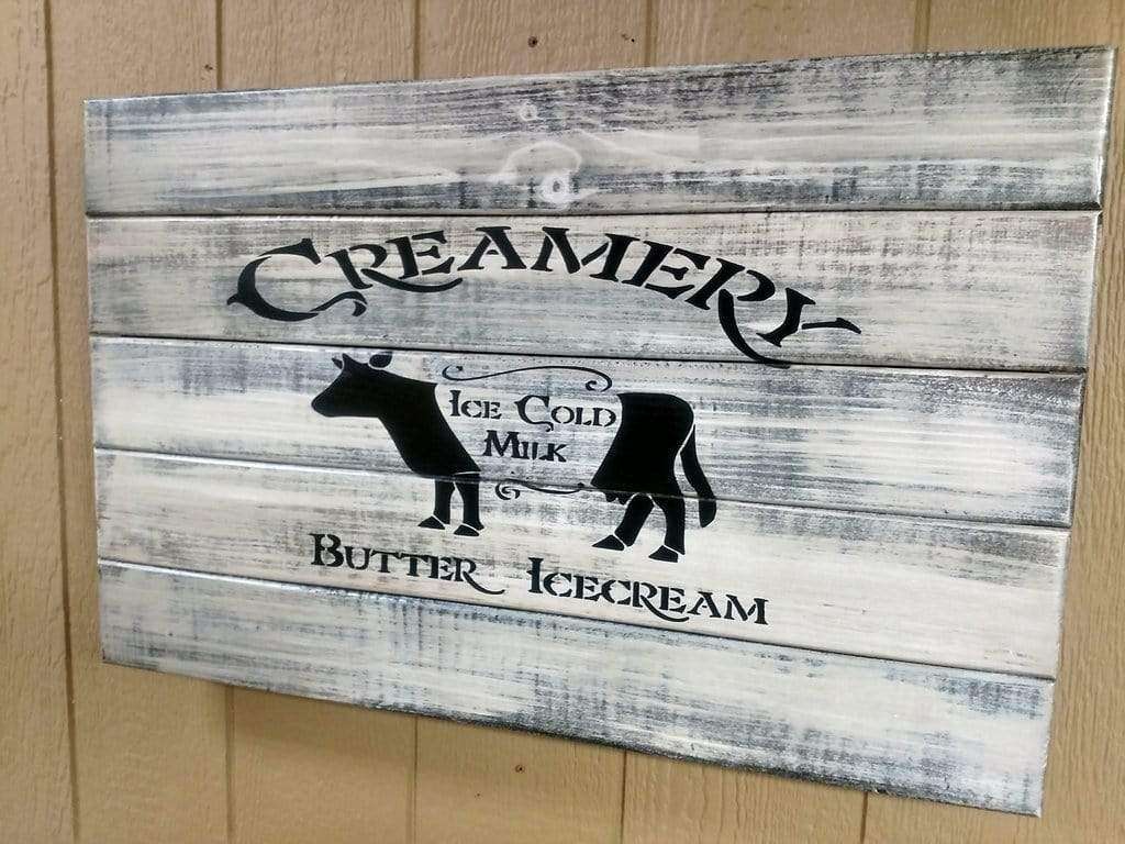 Liberty Home Ice Cold Milk Hidden Gun Storage Sign Armadillo Safe and Vault