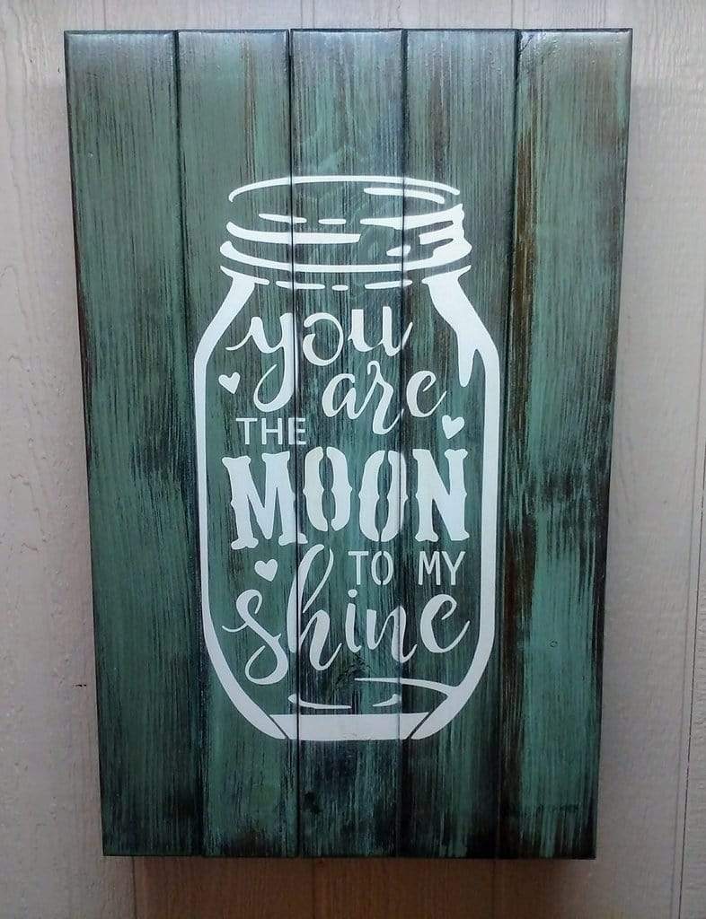 Liberty Home Moon to My Shine Hidden Gun Storage Sign Armadillo Safe and Vault