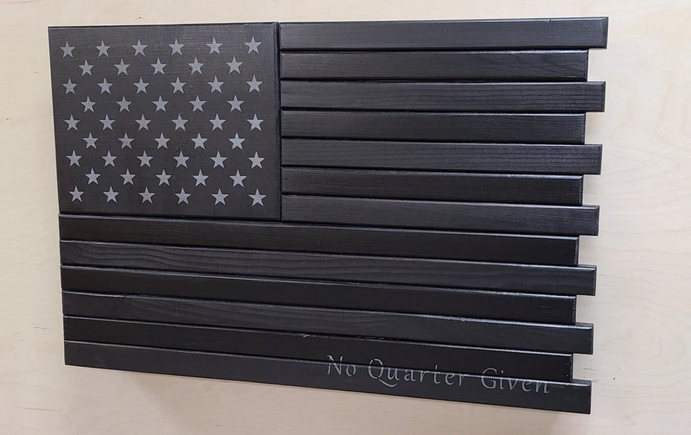Liberty Home No Quarter Given Concealment Flag Armadillo Safe and Vault